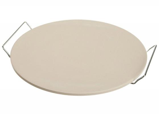 PIETRA CUOCIPIZZA 33CM IN CERAMICA CON SUPPORTO