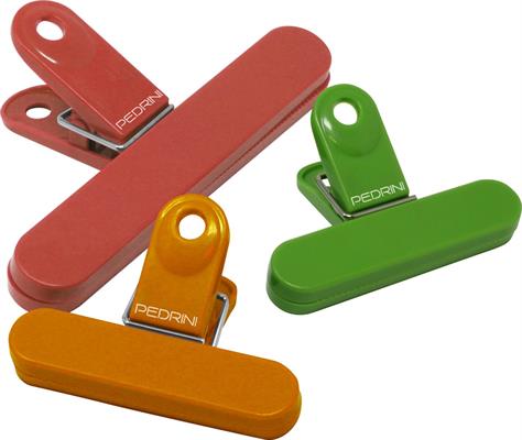 PINZA CLIP CHIUDI SACCHETTO SET 3PZ