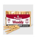 PINZA BUCATO LEGNO GIGANTE WOODY 20 PZ