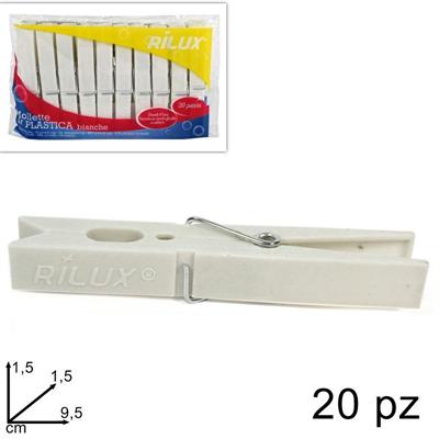 PINZA BUCATO BIANCA CONF. 20 PZ