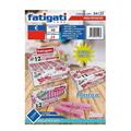 PINZA PER BUCATO IN PLASTICA 12 PZ COLORE ROSA