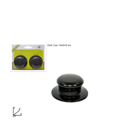 POMOLI PENTOLE SET 2PZ COLORE NERO