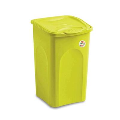 PORTABIANCHERIA PRIMAVERA CHIUSO 50LT  VERDE LIME