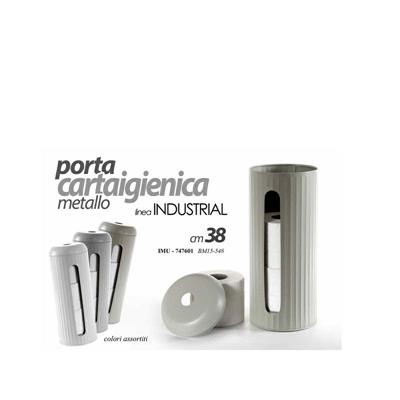 PORTAROTOLO CARTA IGIENICA 38 CM COLORI ASS