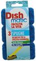 SPUGNA RICAMBIO DISHMATIC ANTIGRAFFIO SET 3PZ  BLU