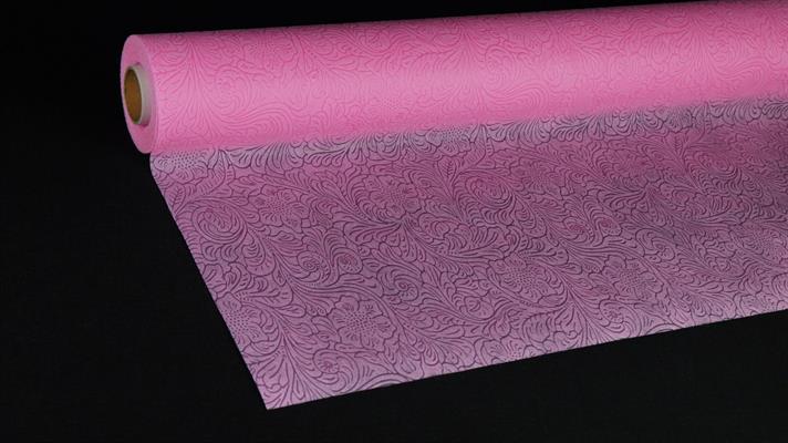 ROTOLO GOFFRATO 53X9MT ART. 0091 COLORE ROSA