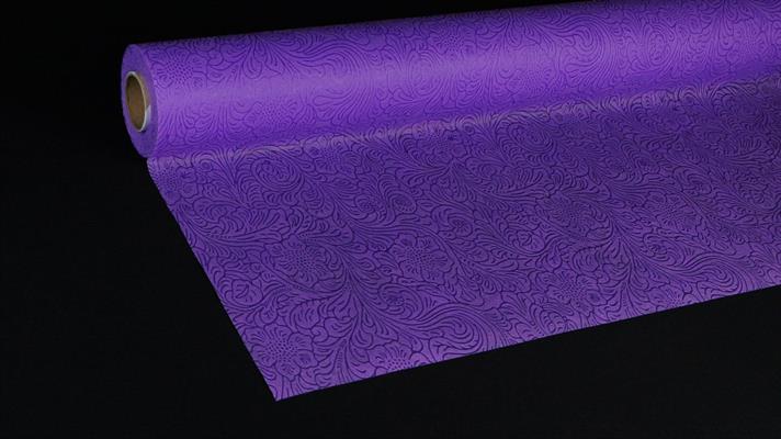 ROTOLO GOFFRATO 53X9MT ART. 0091 COLORE VIOLA