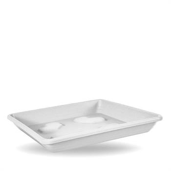 SOTTOVASO QUADRATO 12 CM COLORE BIANCO