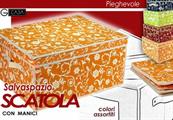 SCATOLA TNT 40X33X18CM COLORI ASS.