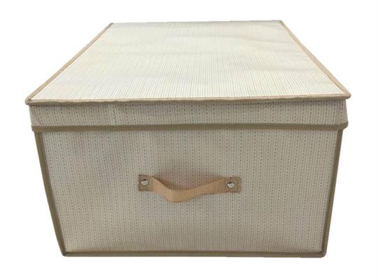 SCATOLA PORTABIANCHERIA TNT 50X40X25CM SHABBY FLOWERS