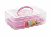 SCATOLA PORTA MACARONS CARRIER ROSA SNIPS