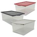 SCATOLA SPRING BOX MIS.L 55X39X25CM COLORI ROSSO/MOKA/TORTOR