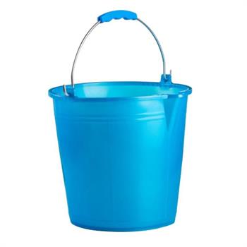 SECCHIO 10 LT AZZURRO ECOPLAST