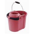 SECCHIO COMPLETO STRIZZAMOCHO LT.16 COLORE ROSSO