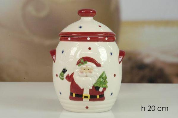 BARATTOLO BABBO NATALE H20CM