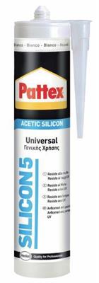 SILICONE PATTEX SILICON5 BIANCO 280ML