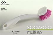 SPAZZOLA PIATTI 22CM COLORI ASS.