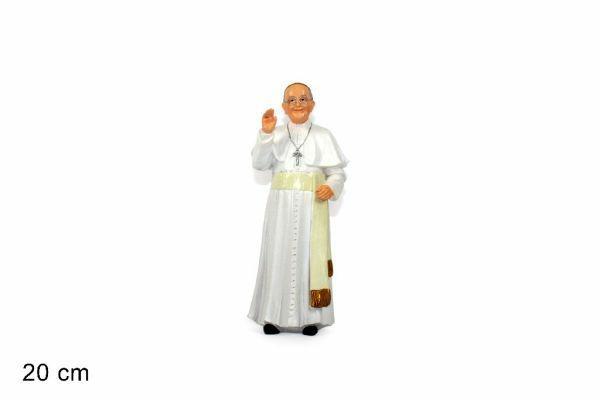 STATUA PAPA FRANCESCO 19CM