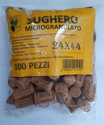 SUGHERO MICROGRANULATO 24X42 CONF.100PZ