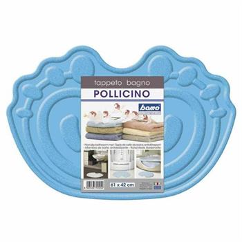 TAPPETO POLLICINO COLORE AZZURRO