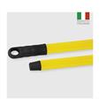 BASTONE METAL ROBUST GIALLO 130 CM PROFESSIONAL