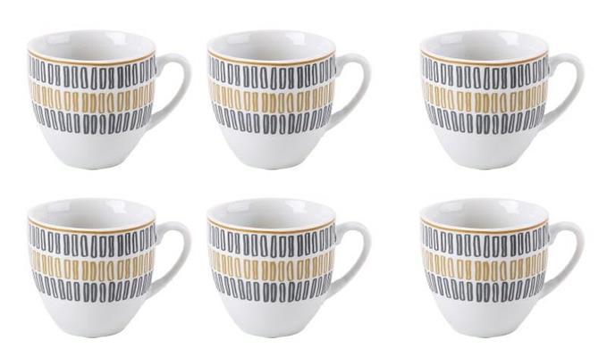 TAZZA CAFFE' SENZA PIATTINO CONF. 6 PZ BRA' CREMA