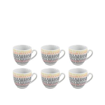 TAZZA CAFFE' LAPIS COLOR SENZA PIATTINO CONF. 6 PZ