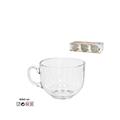 TAZZA DA COLAZIONE IN VETRO MODELLO BERNA 550 ML CONF. 6 PZ