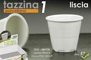 TAZZA CAFFE' IN PORCELLANA BIANCA