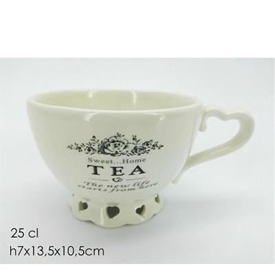 TAZZA DA THE CON SCRITTA 25 CL