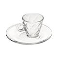 TAZZA CAFFE' ESPRESSO CON PIATTINO KALEIDO SET 6 PZ