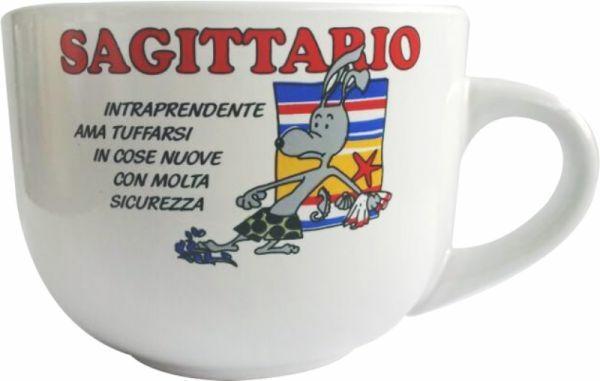 TAZZA JUMBO 450CC DECORO SAGITTARIO