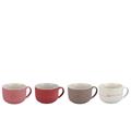 TAZZA COLAZIONE JUMBO POETRY 600 ML 12 X H9 CM 4 COLORI ASS