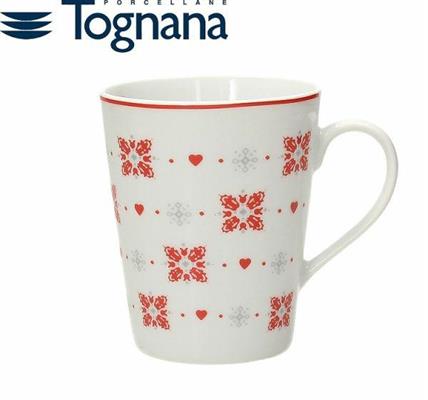 TAZZA MUG IN PORCELLANA 380CC VICHY RED