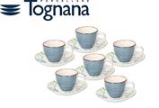 TAZZA CAFFE' CON PIATTINO CONF.6PZ METROPOL GAIA