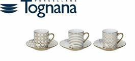 TAZZA CAFFE' CON PIATTINO CONF. 6PZ NATALE EMPIRE