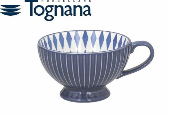 TAZZA COLAZIONE CON PIEDE SENZA PIATTINO 500CC RELIEF ALGARV