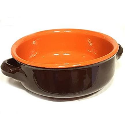 TEGAME TERRACOTTA 2 MANICI 15 CM