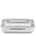 TEGLIA SFORNATUTTO CM. 29X25X6 INOX STEEL PAN