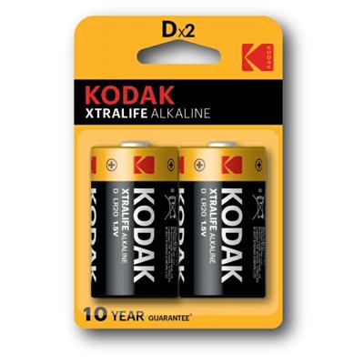 BATTERIA KODAK TORCIA XTRALIFE ALKALINE 1,5V 2PZ