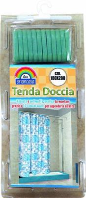 TENDA DOCCIA 180X200CM 12 ANELLI