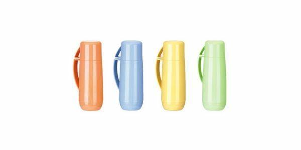 THERMOS CON TAZZA 0,15LT FAMILY COLORI ASS. PASTELLO