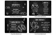 TOVAGLIETTA PLACEMATS 31X45CM KITCHEN BLACKBOARD