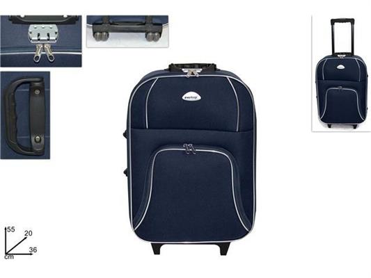 TROLLEY PICCOLO PREFORMATO NAVY BLUE