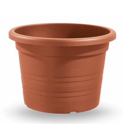 VASO CILINDRO 18 CM COLORE TERRACOTTA