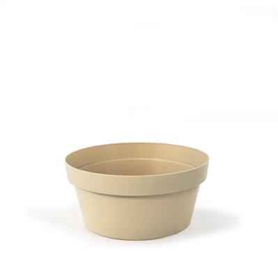 VASO CIOTOLA MELROSE 20 CM COLORE BEIGE