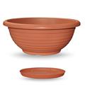 VASO CIOTOLA NAPOLI 45 CM COLORE TERRACOTTA