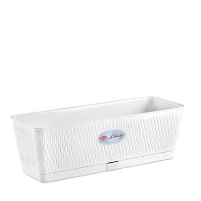 VASO BALCONETTA LIBERTY 50 CM BIANCO