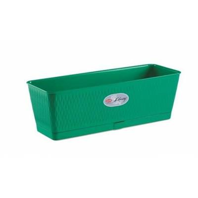 VASO BALCONETTA LIBERTY 50 CM VERDE SMERALDO