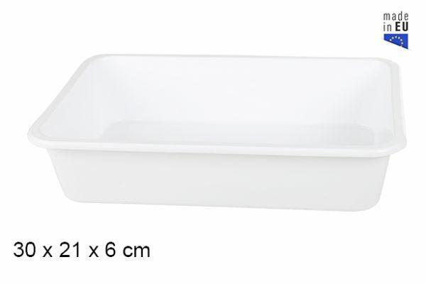 VASCHETTA FRIGO IN PLASTICA 30X21X6CM